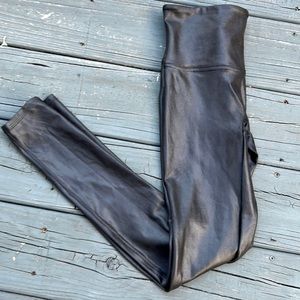 Spanx Faux Leather Leggings